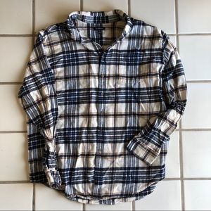 Men's Plaid Button Up Shirt